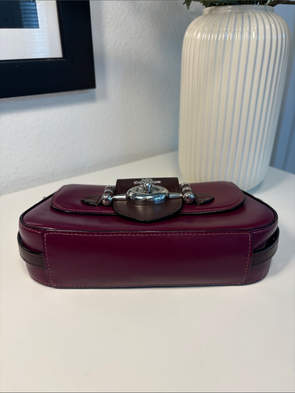 Coach Brie Leather Crossbody Bag - Picture 9 of 14